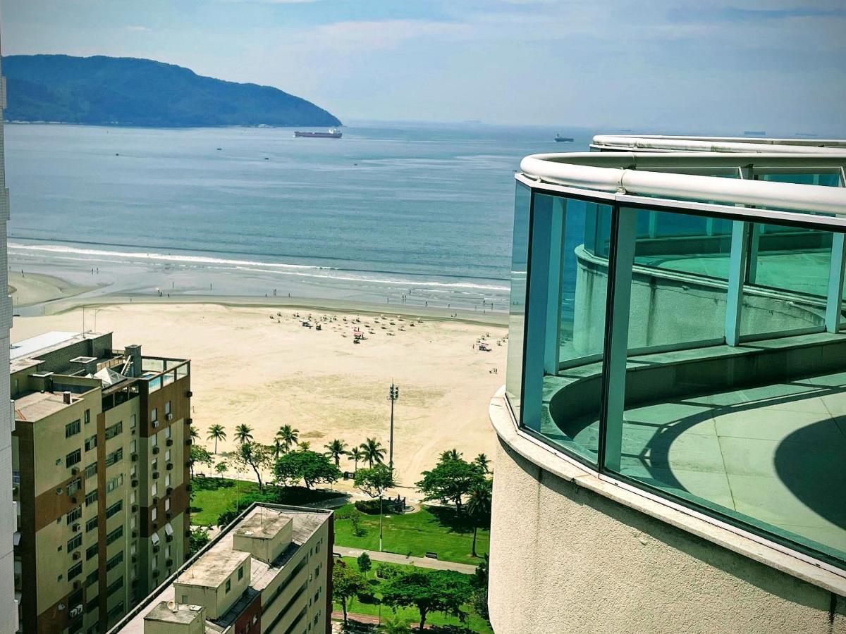 Apartamento Estanconfor Vista Mar 2 Varandas Fechadas Ac Garagem Arrumacao Santos (Sao Paulo)