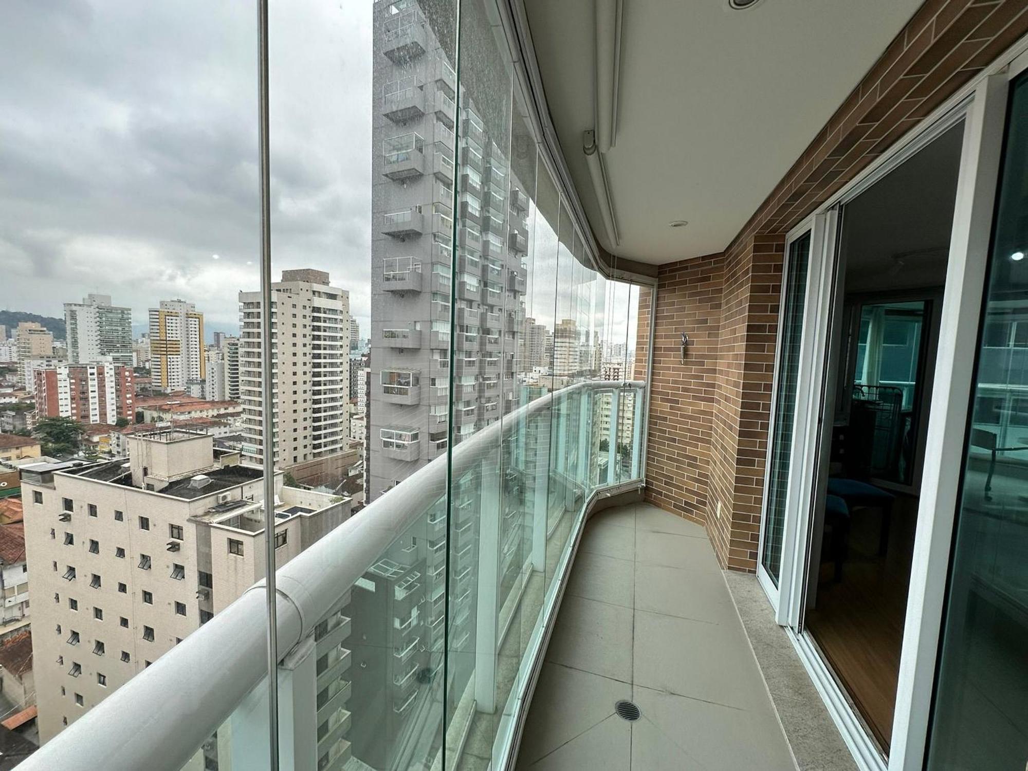 Estanconfor Vista Mar 2 Varandas Fechadas Ac Garagem Arrumacao Apartamento Santos (Sao Paulo)