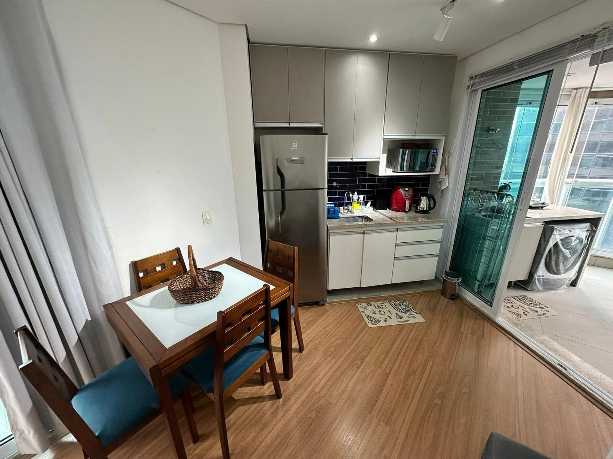 Apartamento Estanconfor Vista Mar 2 Varandas Fechadas Ac Garagem Arrumacao Santos (Sao Paulo)